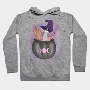 Kitchen Witch Cat Hoodie